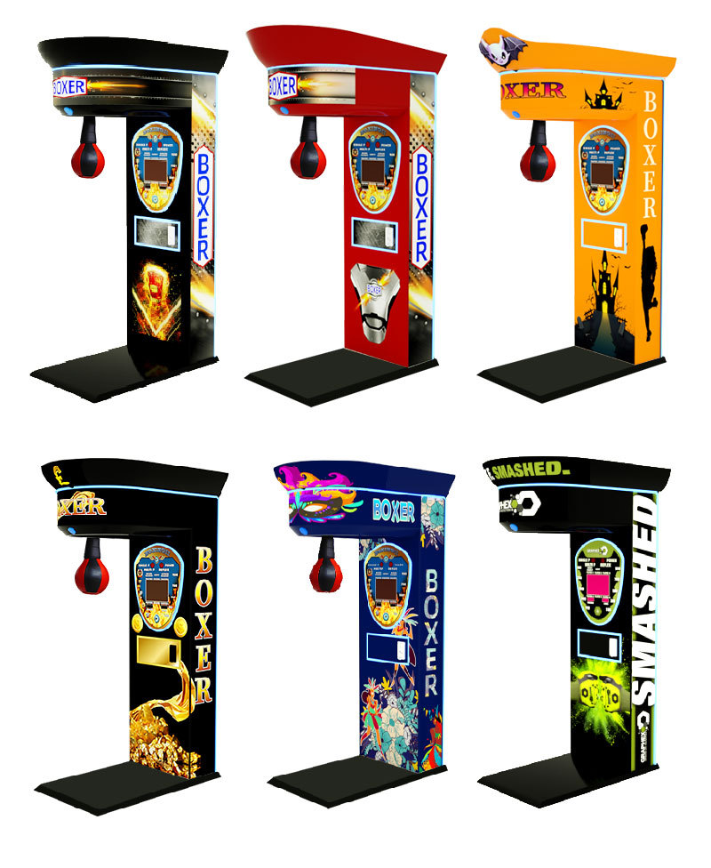 Coin Operated Kiddie Ride - La consola de juegos de boxeo