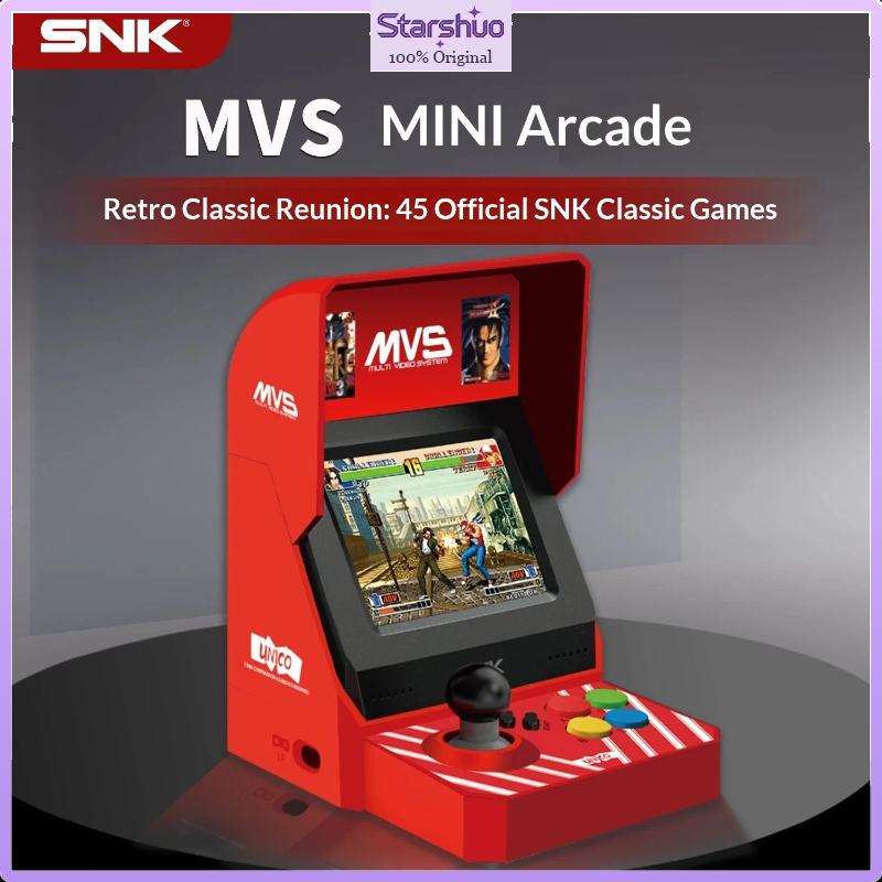 Consola Arcade Mini UNICO MVS  - Arcade Vibes reseña y precio