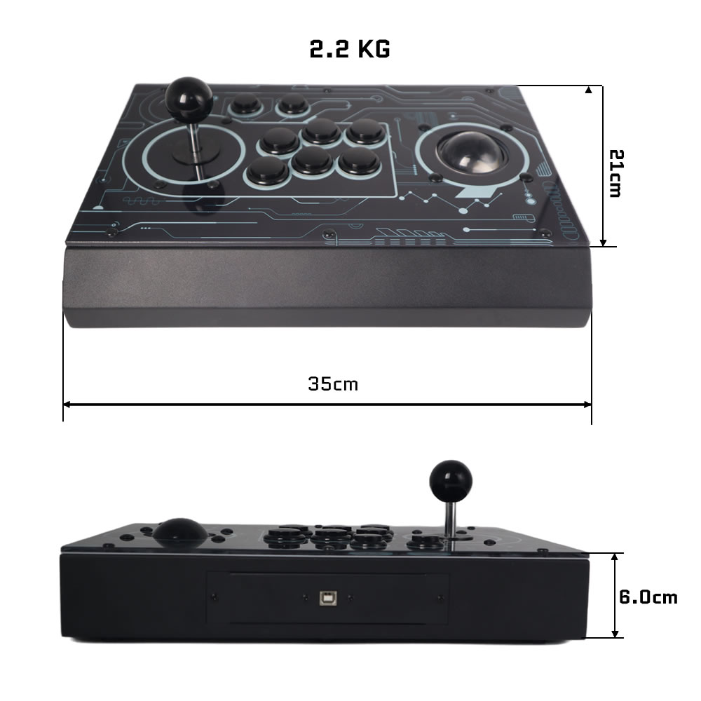 FightBox R10/R10 PRO Joystick  - Trackball Controller Arcade reseña y precio