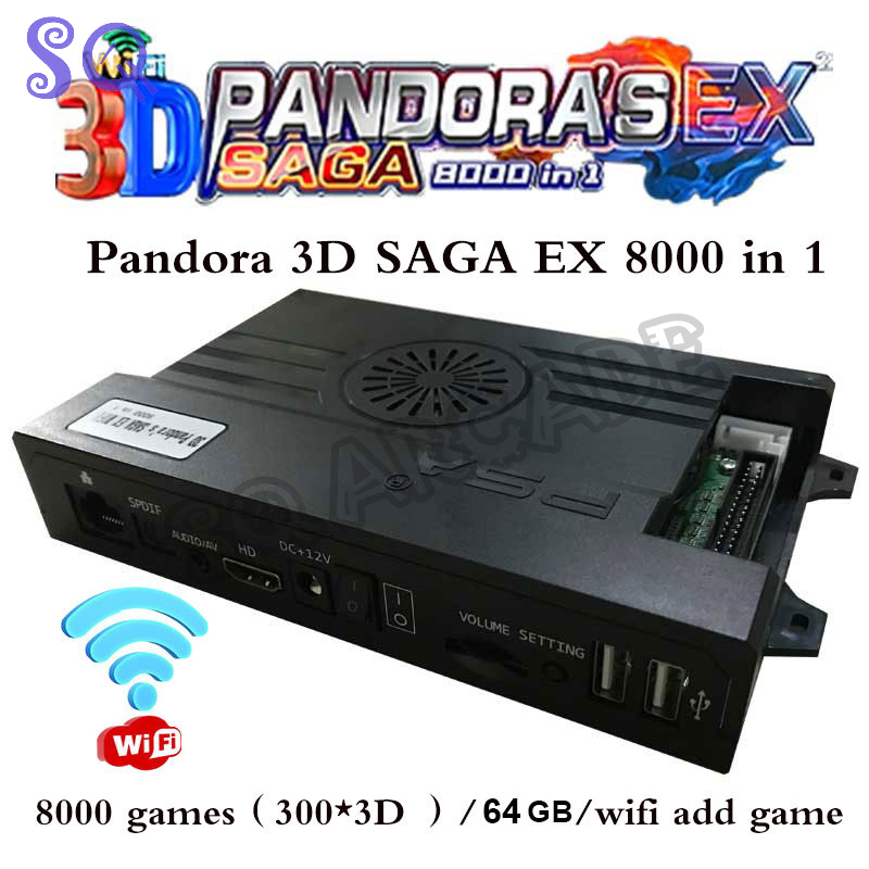 Consola Pandora Saga Box EX2 8 - Arcade Game Cabinet reseña y precio