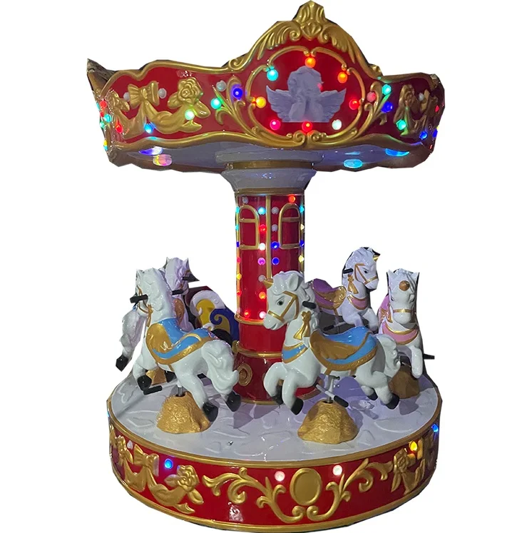 Carrusel Estilo Cuento de Hada - Coin Operated Kiddie Ride reseña y precio