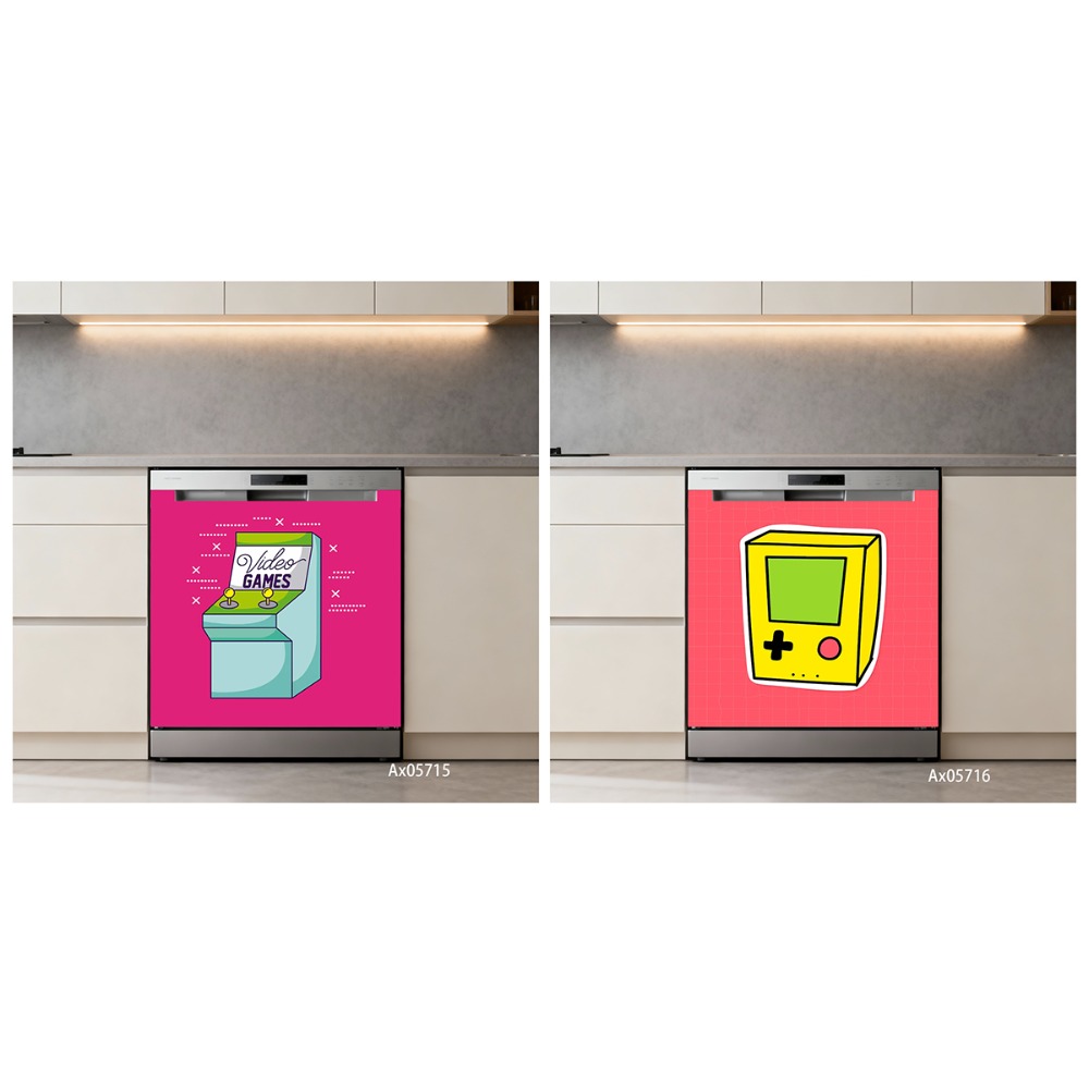 Divertidas pegatinas retro de  - Arcade Game Cabinet reseña y precio